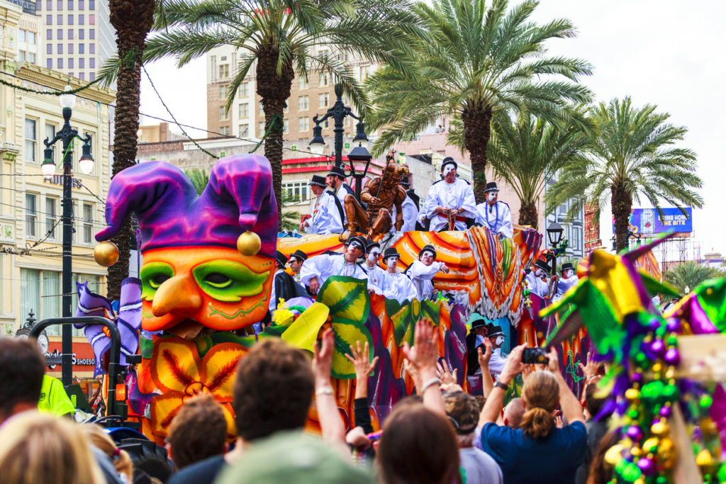 Mardi Gras Parades The Hotel Modern